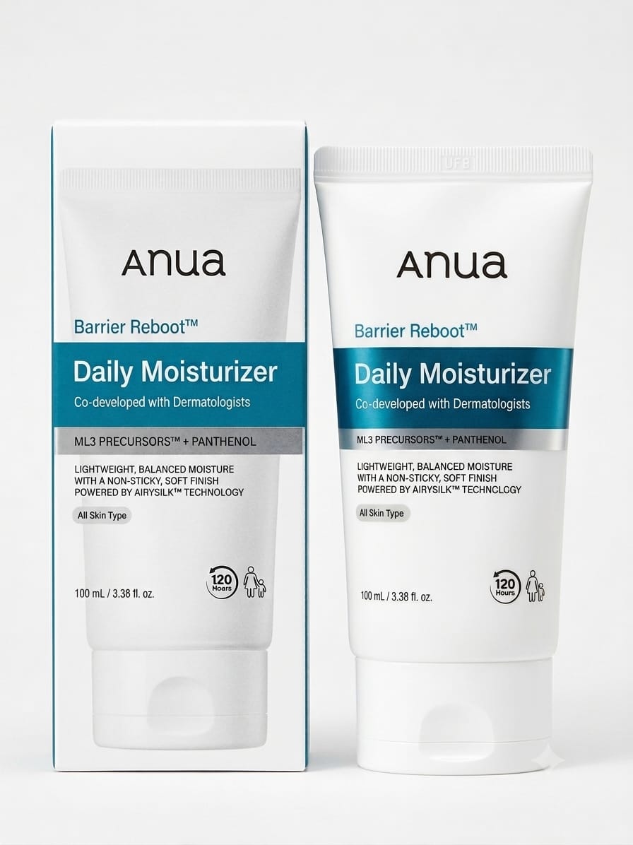 Anua Barrier Reboot Daily Moisturizer, 100 ml / 3.38 fl. oz.