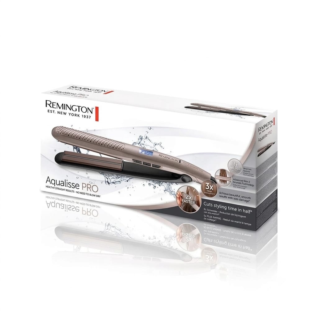 Remington Aqualisse Pro Wet2Straight Hair Straightener | S7972