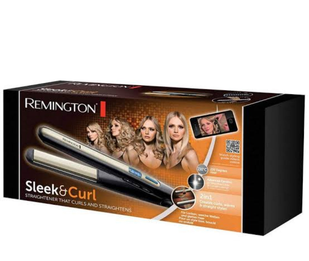 Remington Sleek & Curl Hair Straightener | S6500