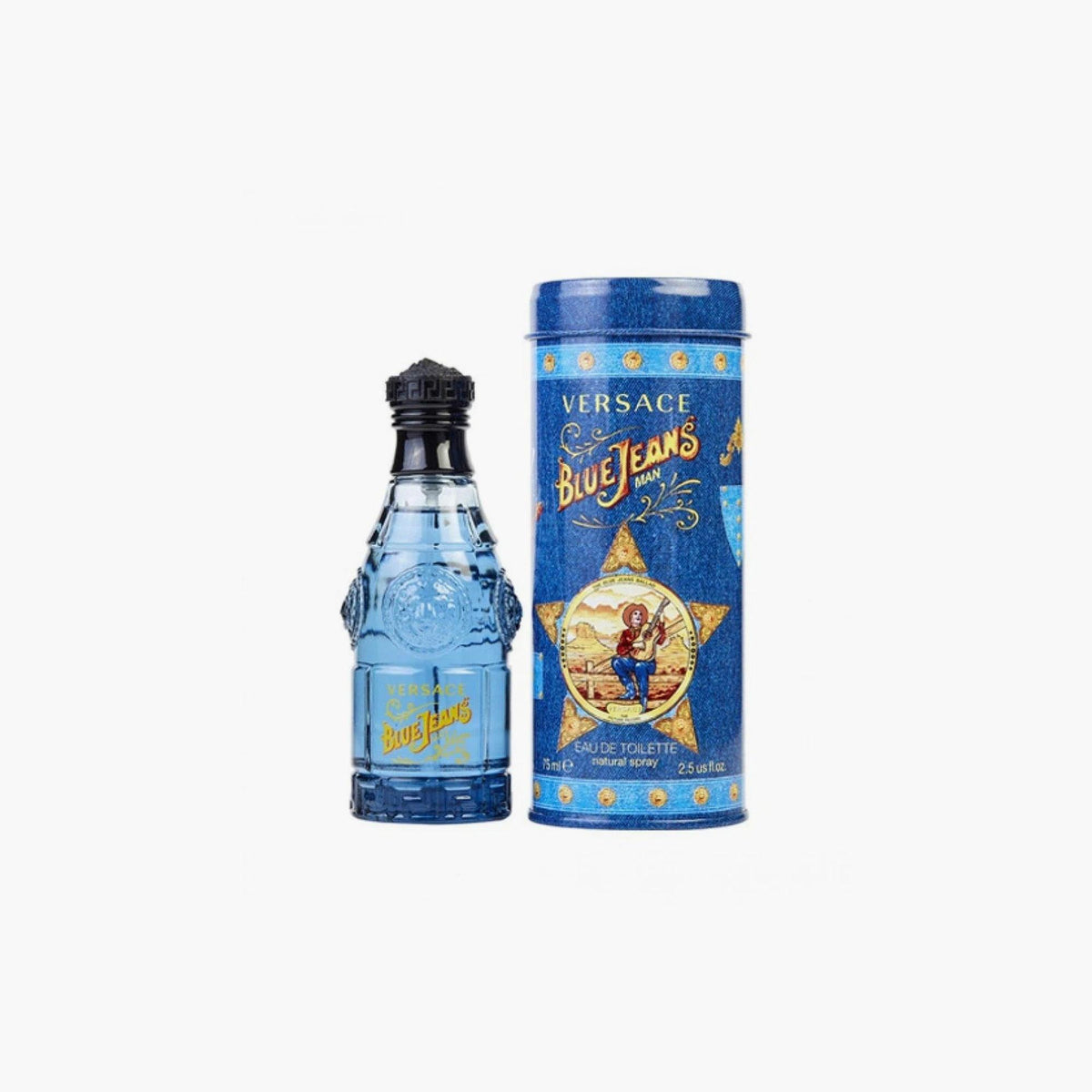 Versace Blue Jeans Man Eau de Toilette Natural Spray - 75ml