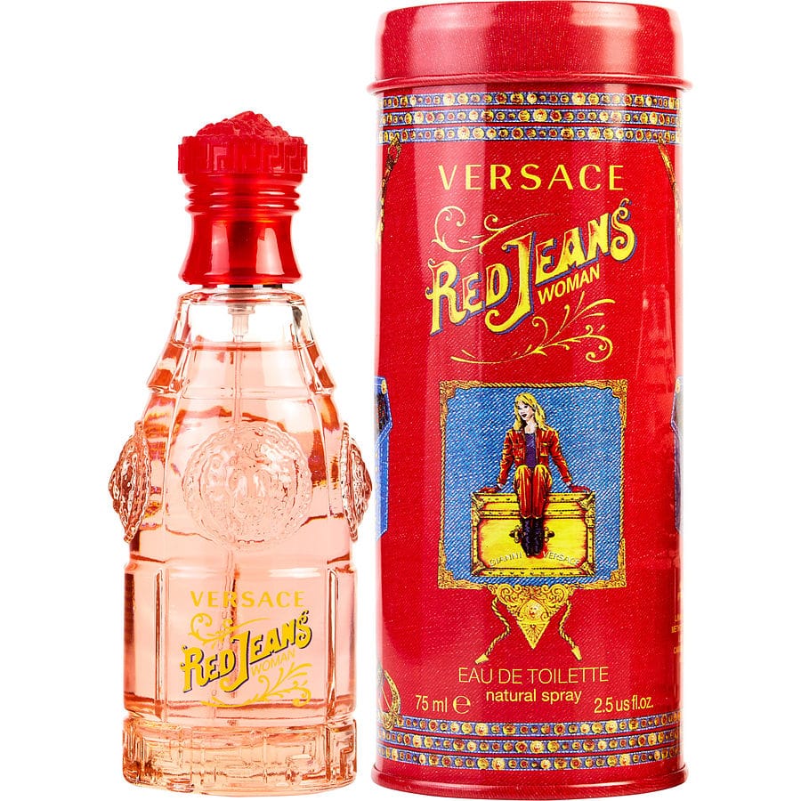 Versace Red Jeans Woman Eau de Toilette Natural Spray - 75ml