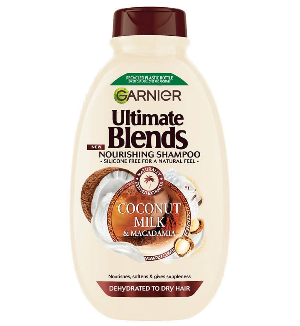 Garnier Ultimate Blends Coconut Milk & Macadamia Shampoo 400ML