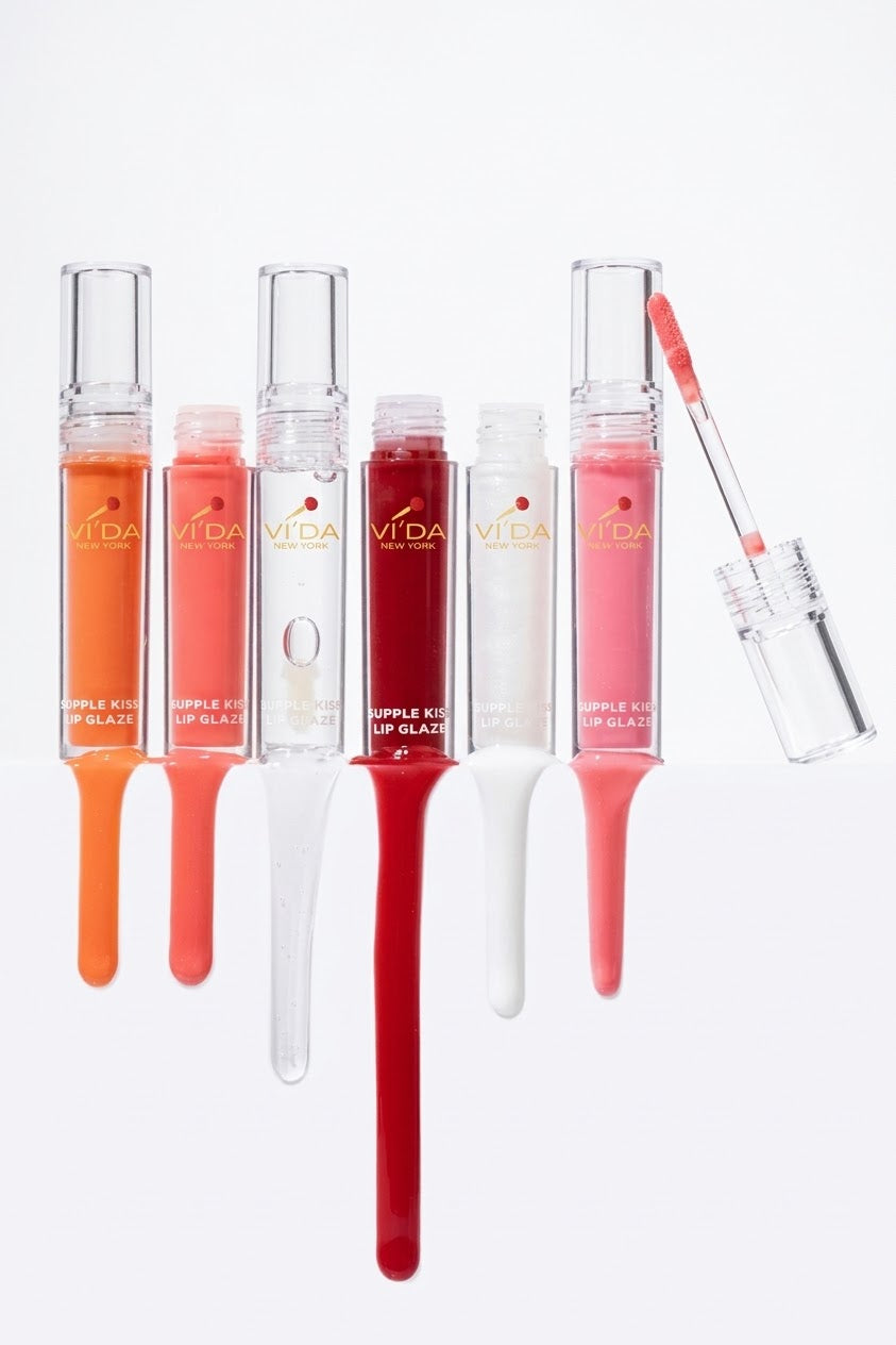 VI'DA New York Supple Kiss Lip Glaze | Hydrating & High-Shine Gloss