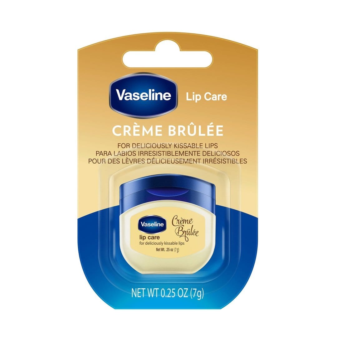 Vaseline Lip Care Crème Brûlée Mini (7g) – For Deliciously Kissable Lips