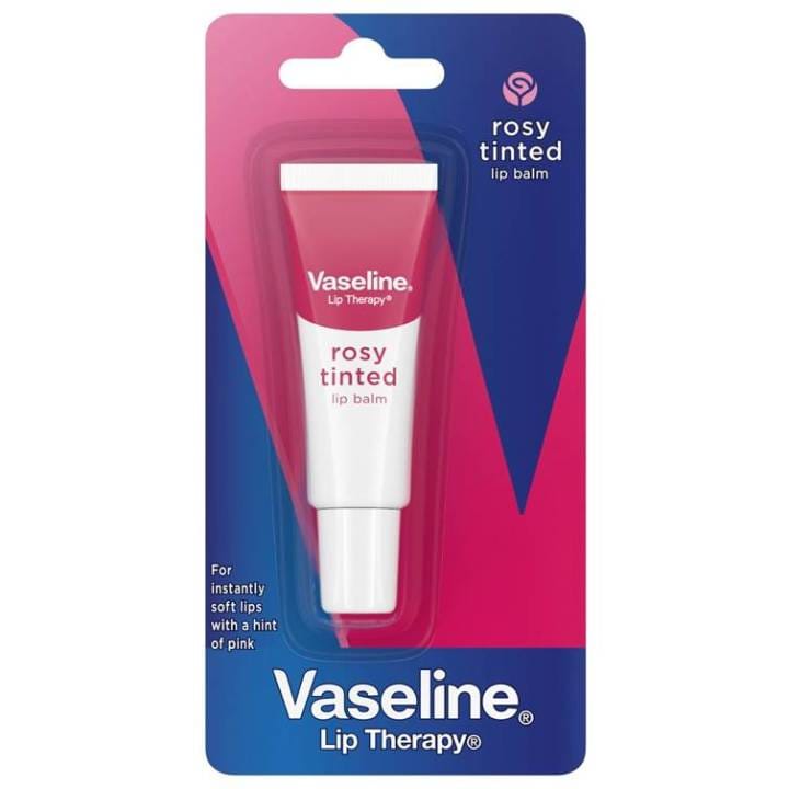 Vaseline Lip Therapy Rosy Tinted Lip Balm (10g) – For Instantly Soft Lips & Hint of Pink