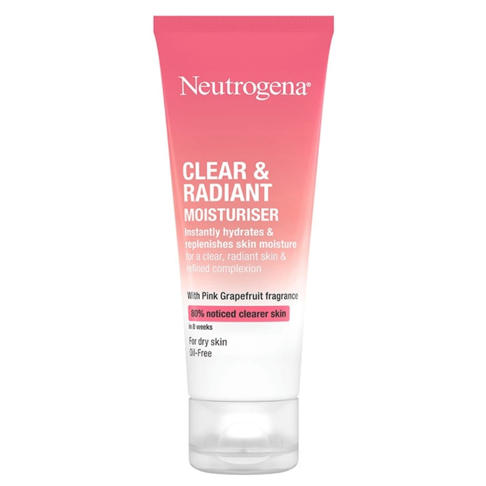 Neutrogena Clear & Radiant Pink Grapefruit Face Moisturiser - 50ml