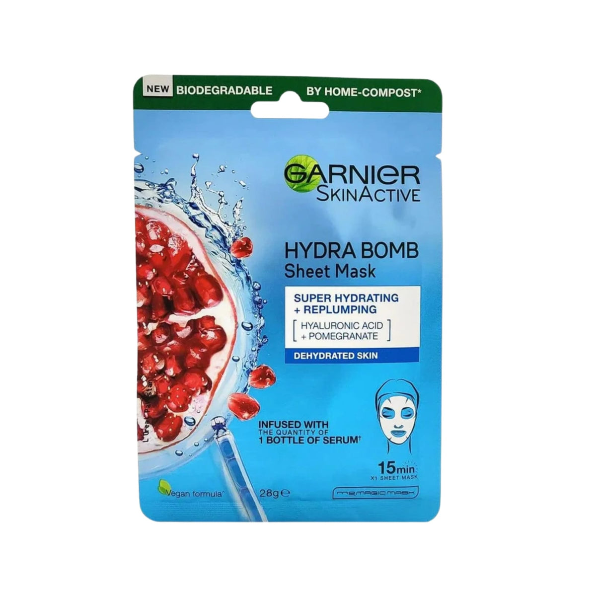 Garnier Hydra Bomb Hyaluronic Acid Sheet Mask (28g)