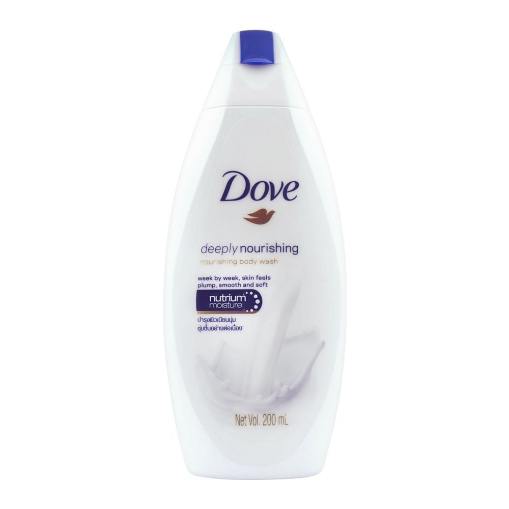 Dove Deeply Nourishing Body Wash – 200ml | With Nutrium Moisture for Smooth & Soft Skin