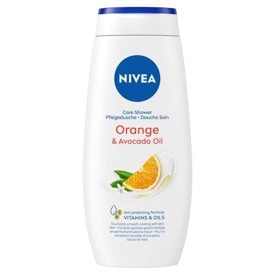 Nivea Care Shower Orange & Avocado Oil Body Wash