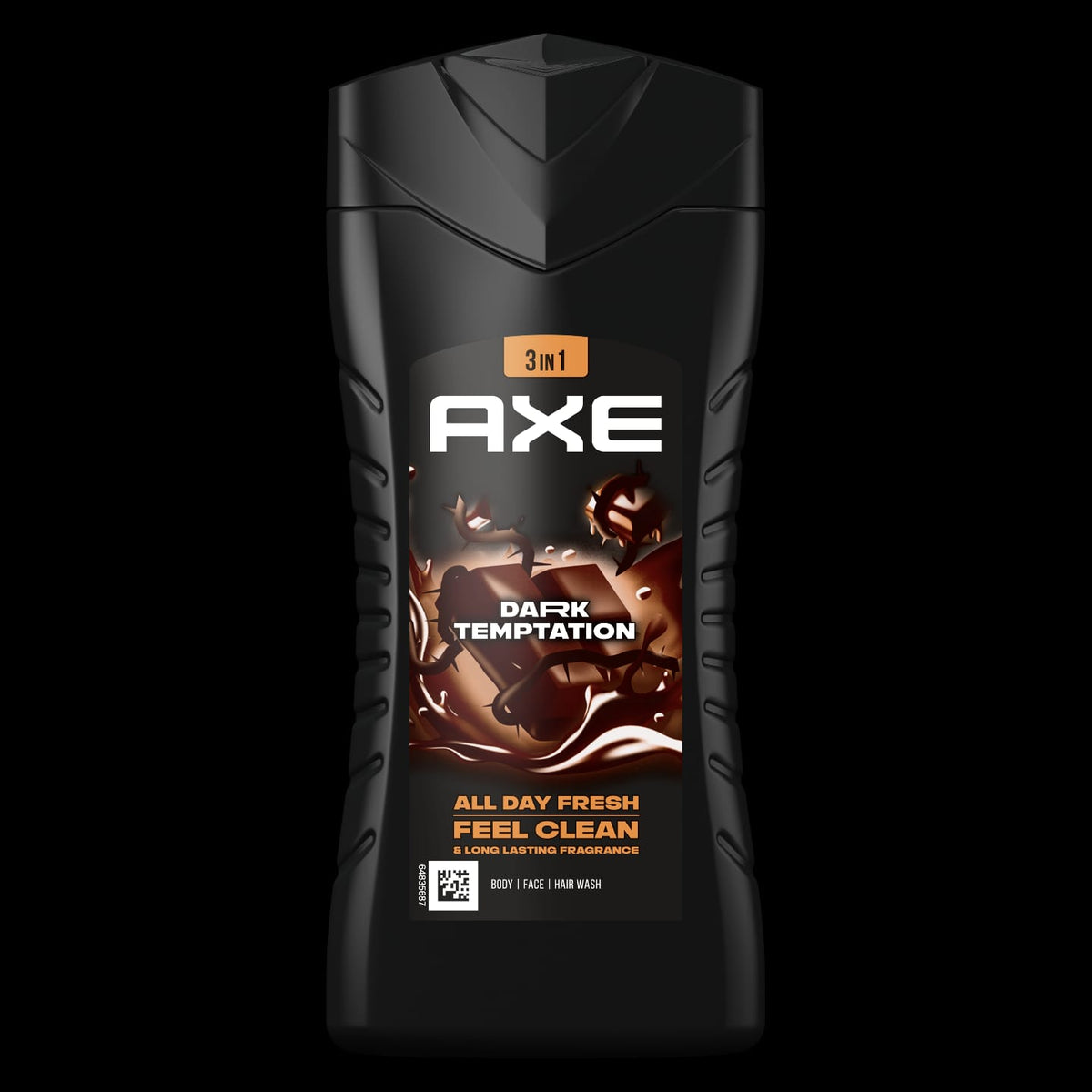 AXE Dark Temptation 3-in-1 Shower Gel (Body, Face & Hair Wash)400 ml