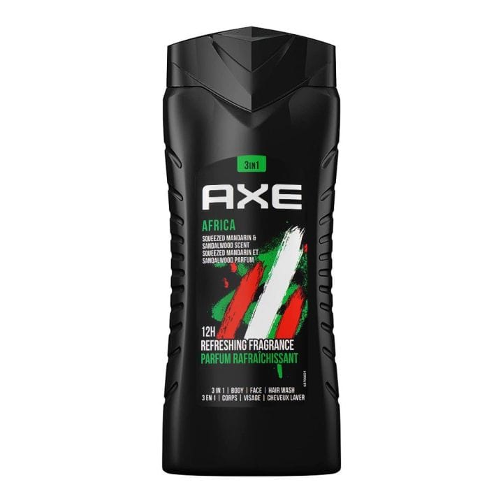 AXE Africa 3-in-1 Shower Gel (Body, Face & Hair Wash)