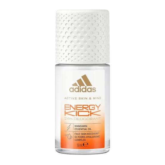 Adidas Active Skin & Mind Energy Kick 24H Deodorant Roll-On – 50ml
