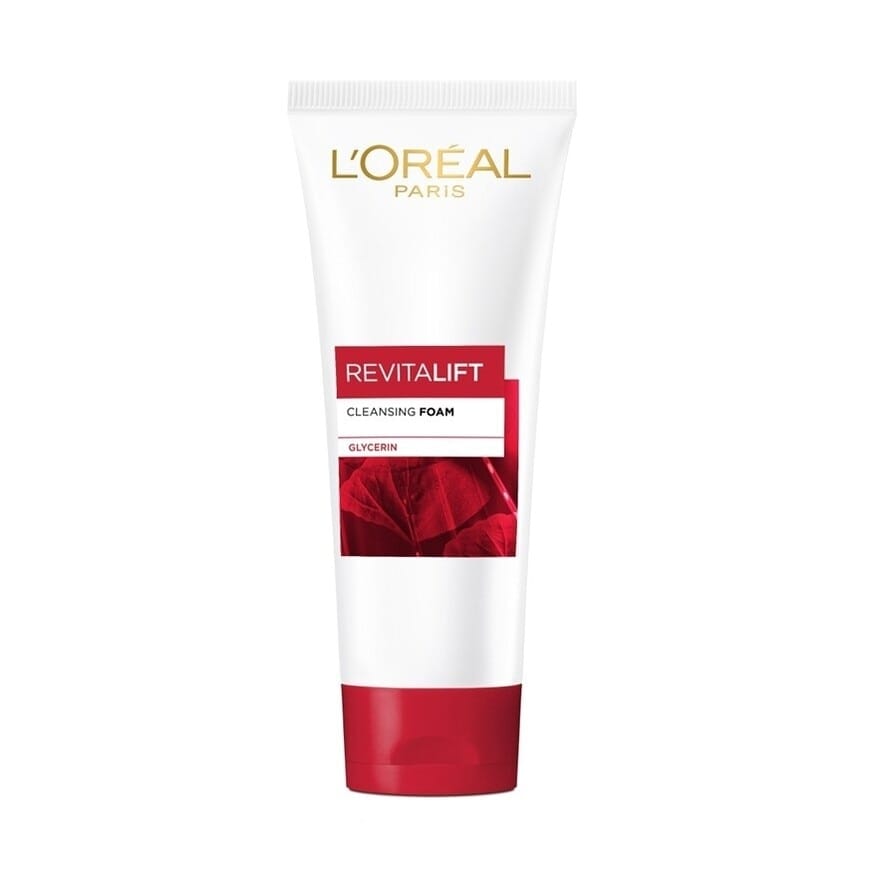 L'Oréal Paris Revitalift Cleansing Foam with Glycerin – Hydrating Face Wash(100Ml)