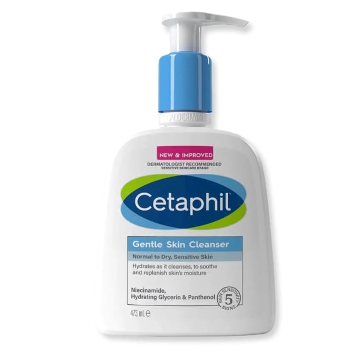 Cetaphil Gentle Skin Cleanser for Normal to Dry, Sensitive Skin – 473ml