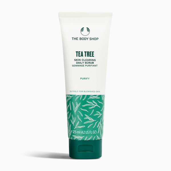 The Body Shop Tea Tree Skin Clearing Daily Scrub – 125ml / 4.2 fl oz