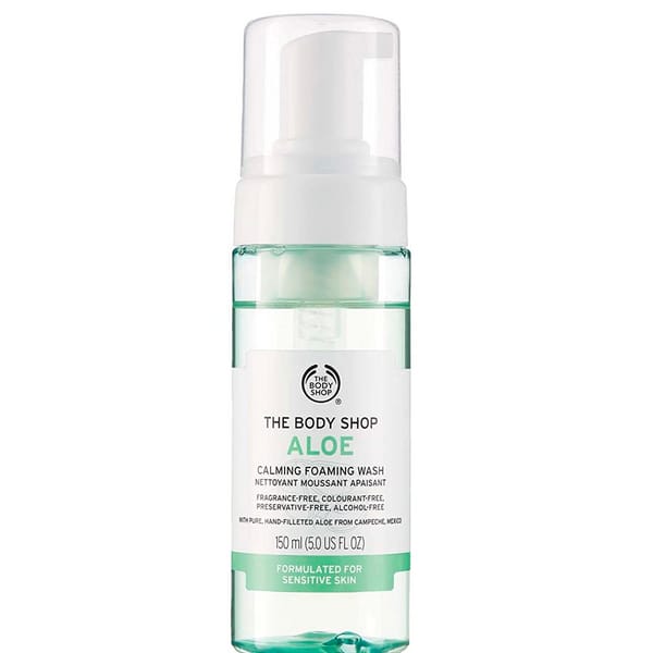 The Body Shop Aloe Calming Foaming Wash – 150ml / 5.0 fl oz