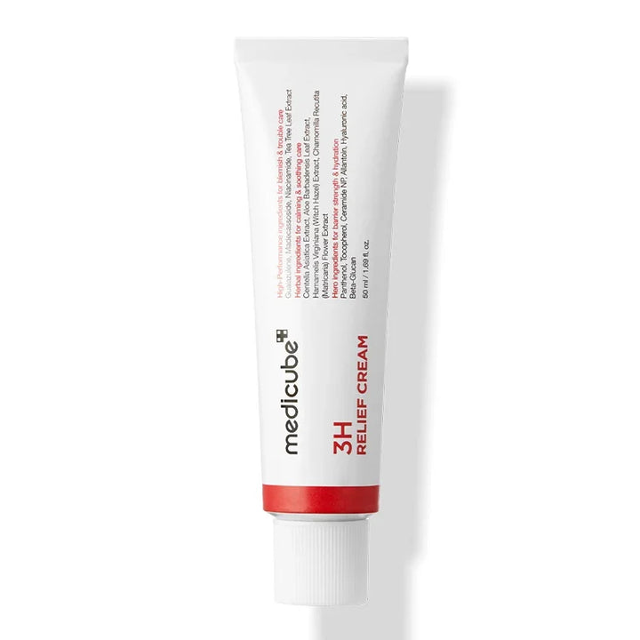 Medicube Red Relief Cream (50ml) - Soothing & Blemish Care Moisturizer