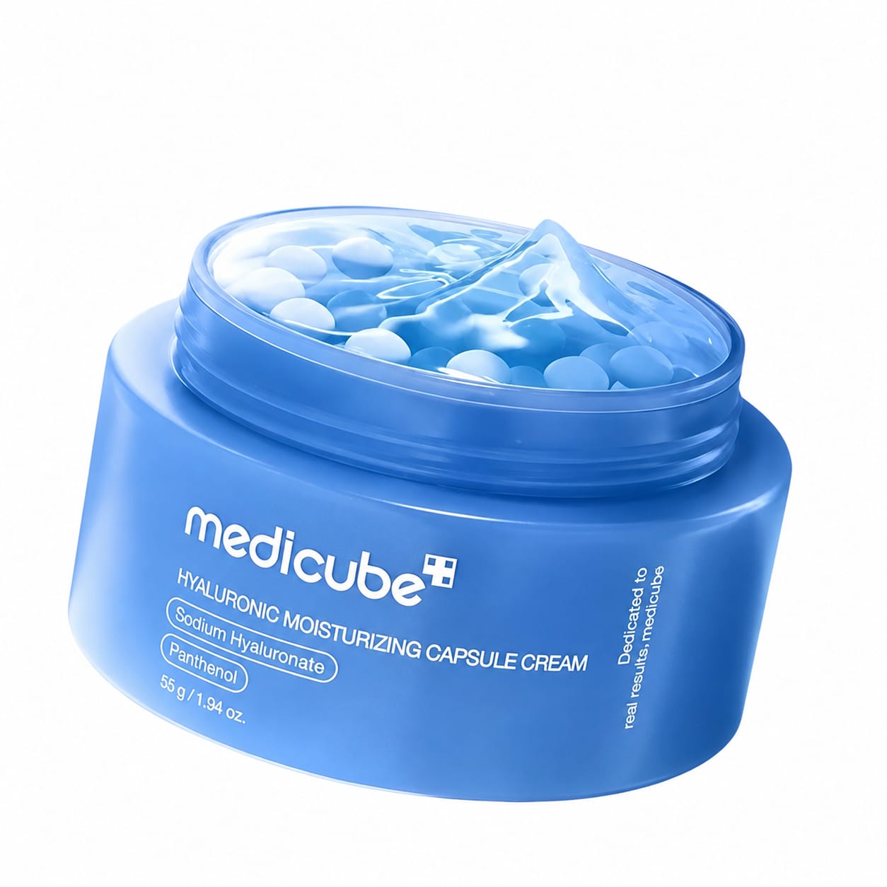 Medicube Hyaluronic Moisturizing Capsule Cream (55g) – Sodium Hyaluronate & Panthenol Hydrating Cream