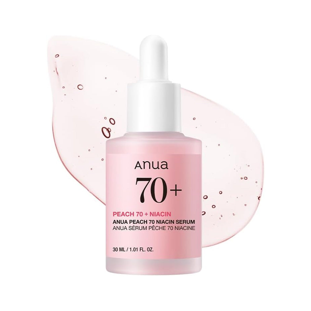 ANUA Peach 70 Niacin Serum (30ml) – Brightening & Hydrating Facial Serum