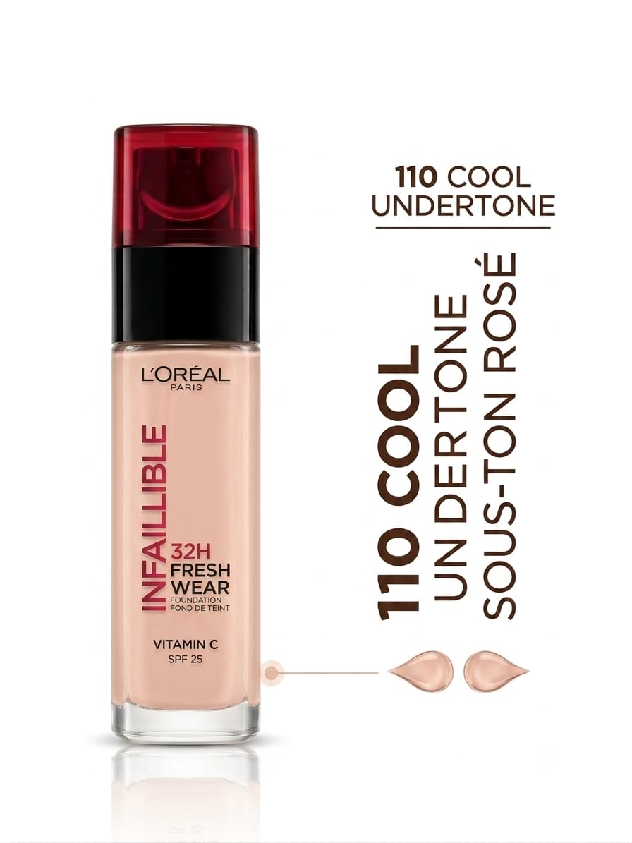 L'Oréal Paris Infaillible 32H Fresh Wear Foundation 30 ML