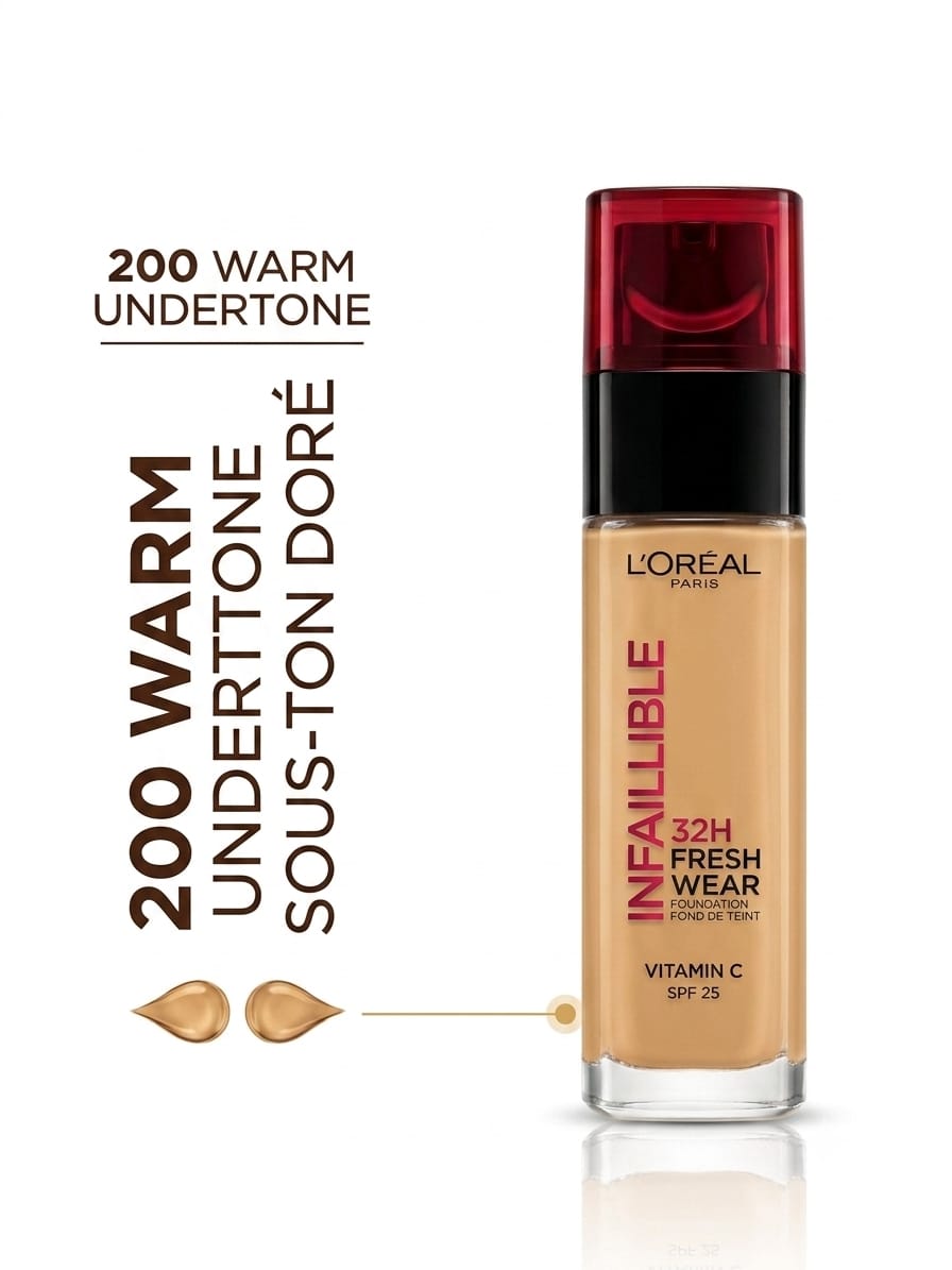 L'Oréal Paris Infaillible 32H Fresh Wear Foundation 30 ML
