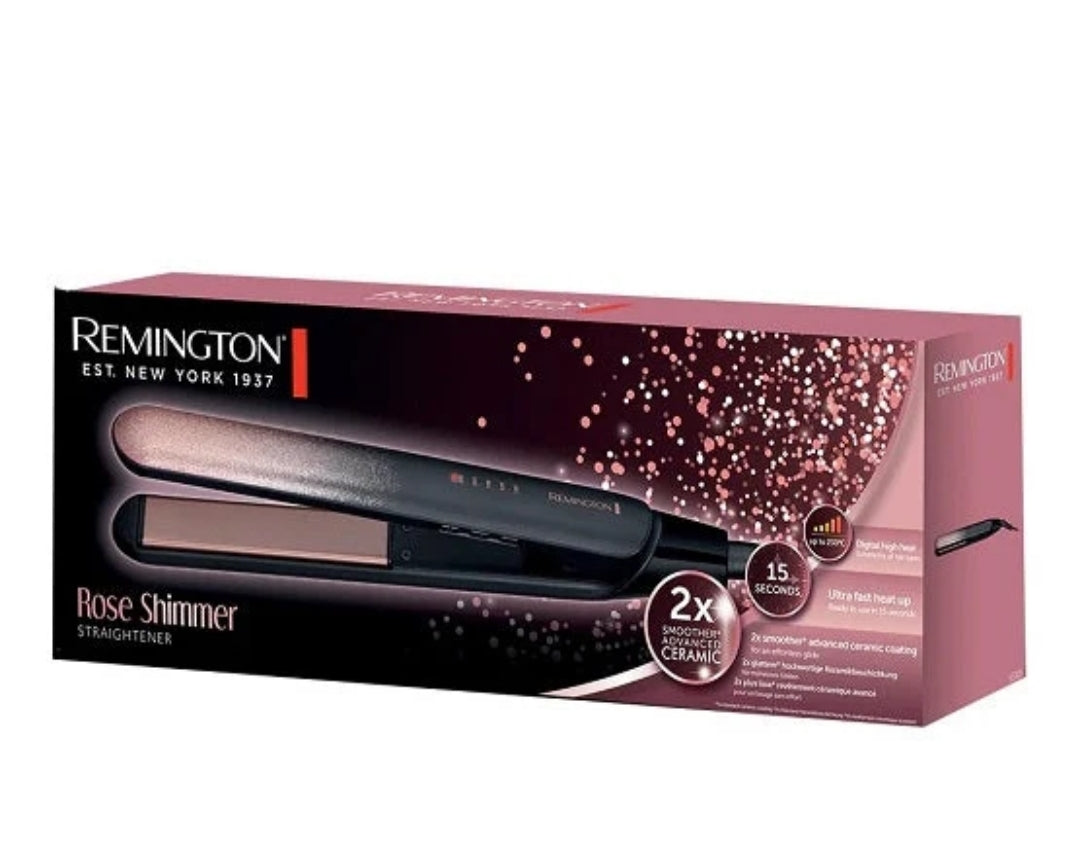 Remington Rose Shimmer Straightener|S5305