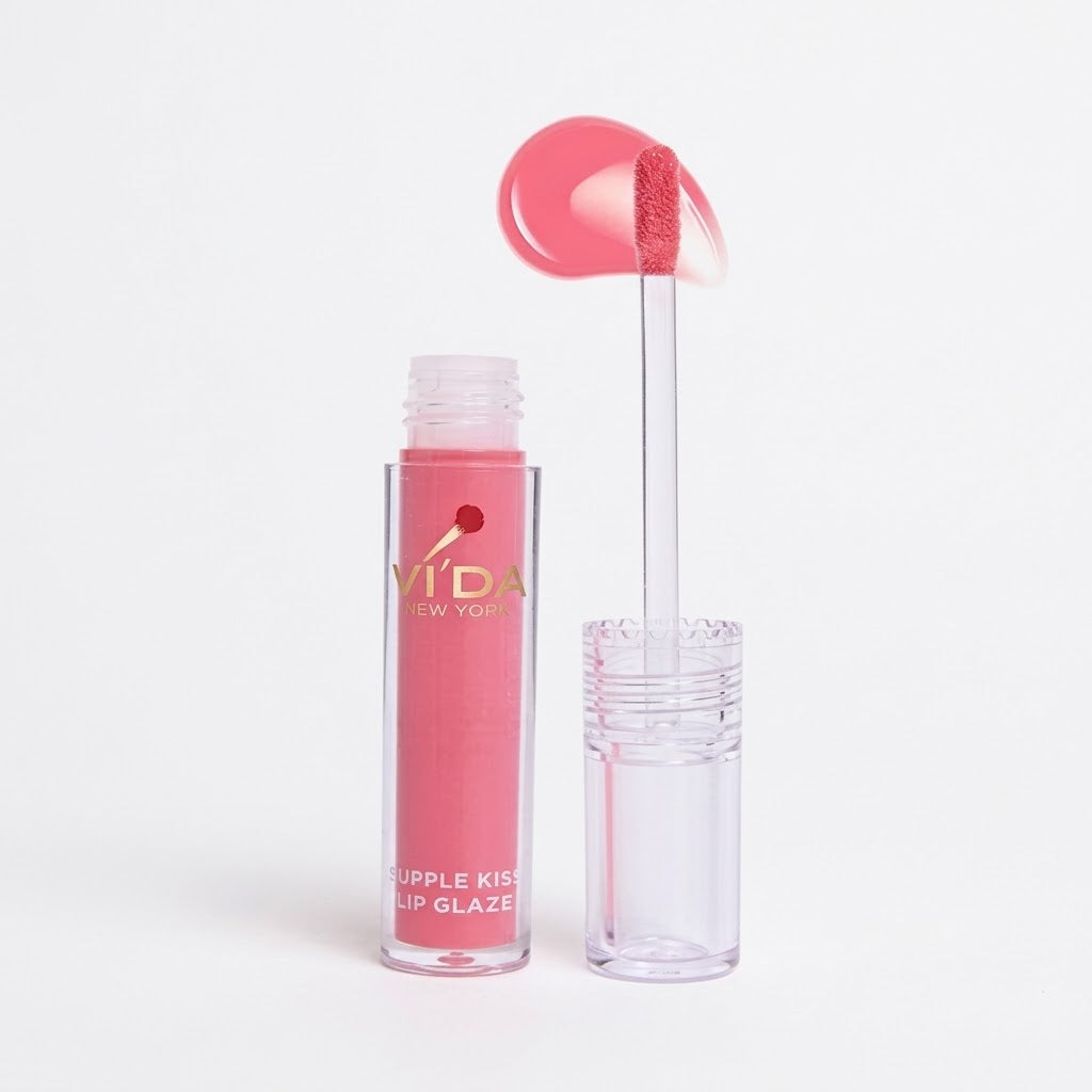 VI'DA New York Supple Kiss Lip Glaze | Hydrating & High-Shine Gloss