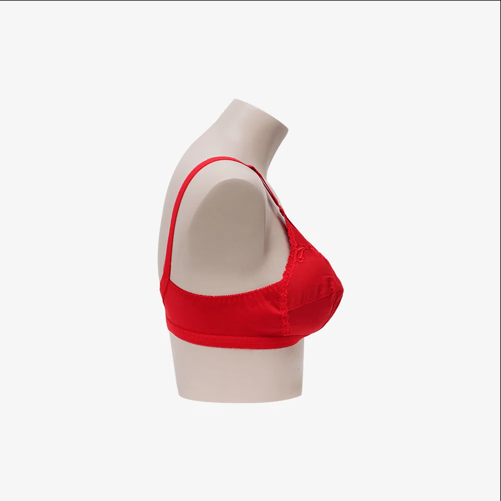 X-Over Cotton Bra with Full Coverage Support
