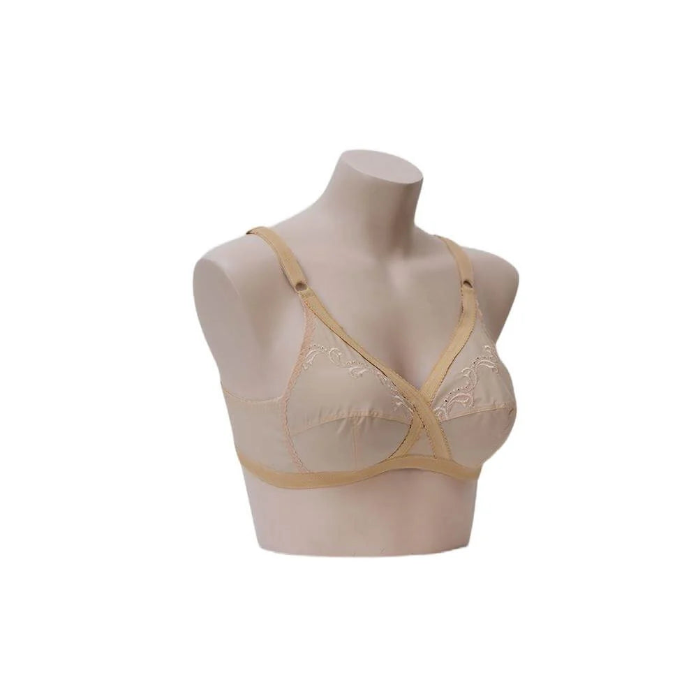 X-Over Cotton Bra with Full Coverage Support