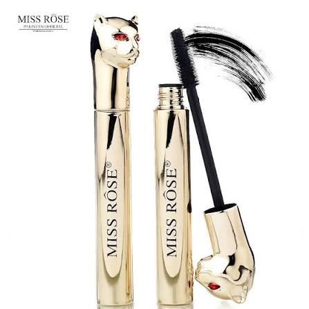 Miss Rose - Lenghtening + Thick Waterproof (Leopard) Mascara - Golden