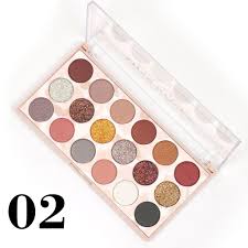 Miss Rose 18 color Mini Glitter Eye palette