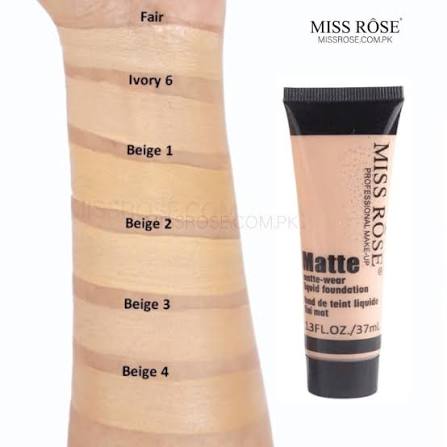 Miss Rose - Matte Wear Liquid Foundation