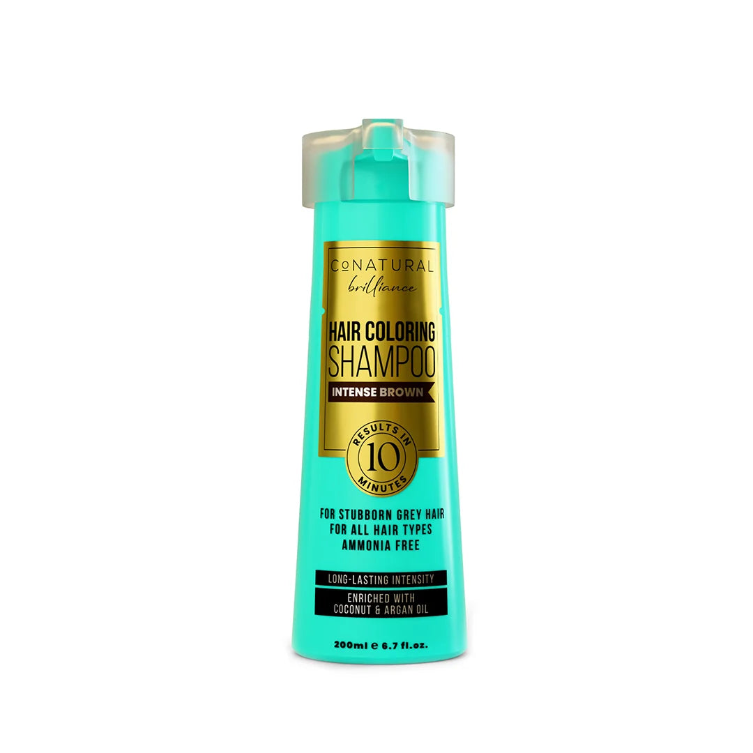 Conatural Hair Coloring Shampoo – Intense Brown