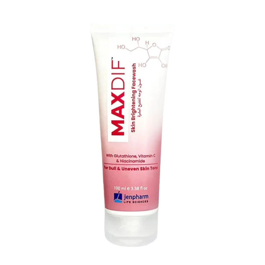 Jenpharm Maxdif Skin Brightening Face Wash 100ml
