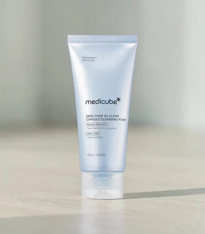 Medicube Pore Zero Clear Capsule Cleansing Foam 120g – Deep Pore Cleansing Face Wash