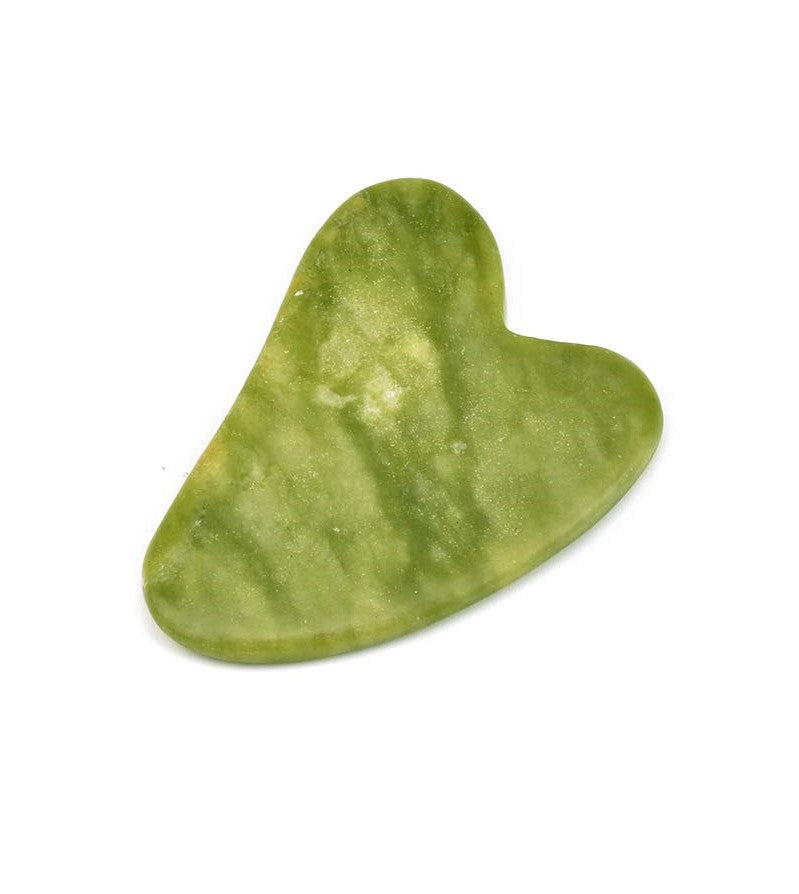 Sweet Beauty Natural Jade Gua Sha Facial Stone Tool