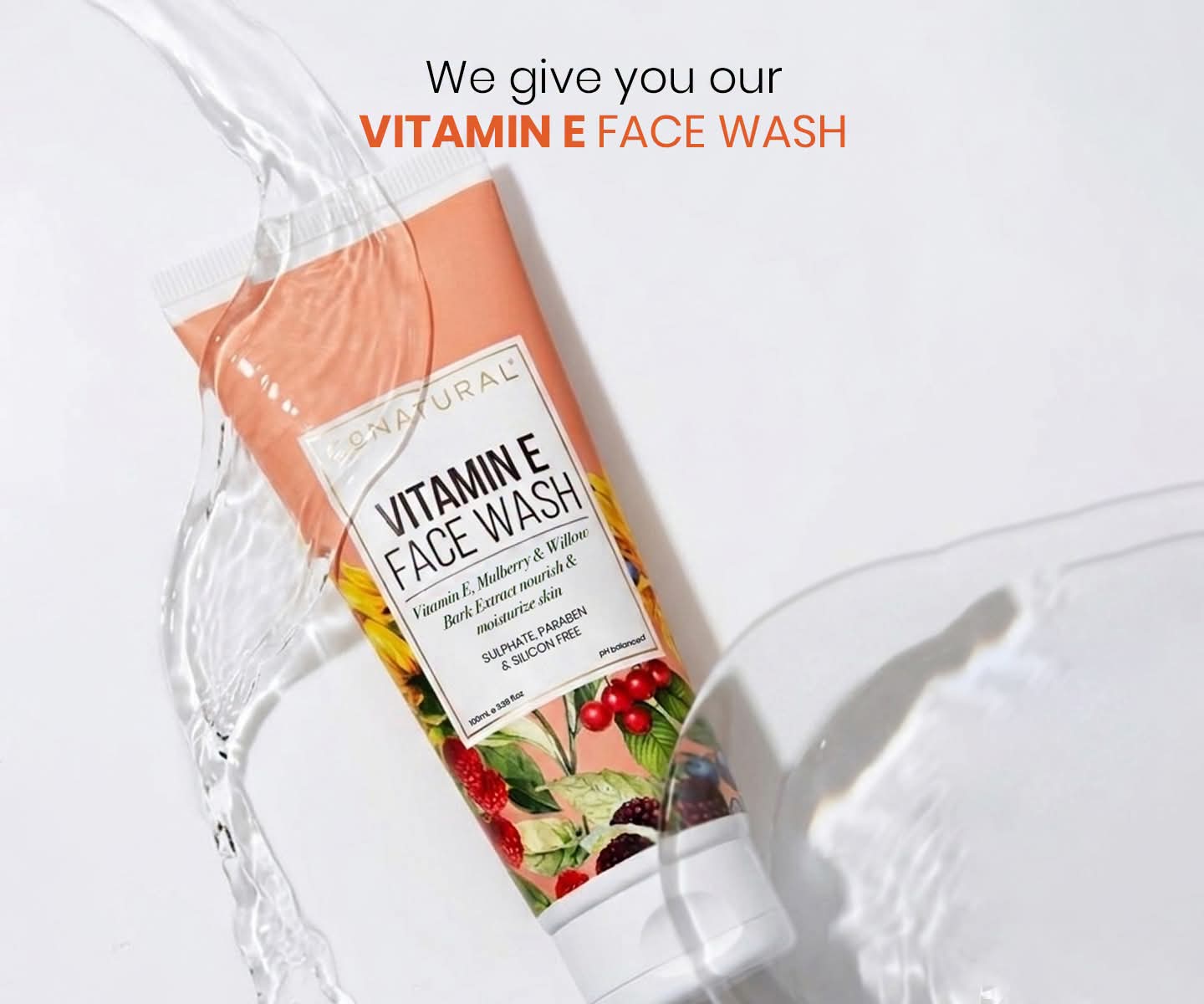 CONATURAL VITAMIN E FACEWASH