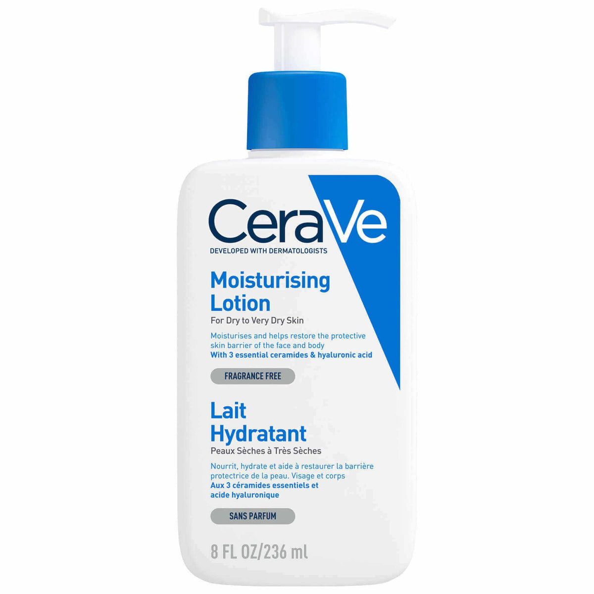 CeraVe Daily Moisturising Lotion for Dry to Very Dry Skin with Essential Ceramides & Hyaluronic Acid